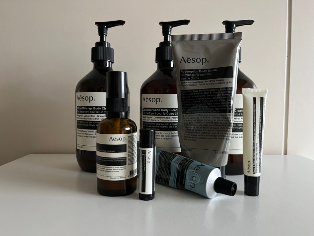 All Aesop products